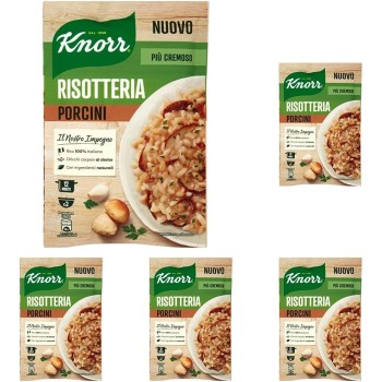 Knorr Risotto con Funghi, 175g (Confezione da 5) - 175 g (Confezione da 5) Knorr Risotto con Funghi, 175g (Confezione da 5) - 175 g (Confezione da 5)
