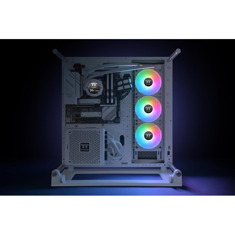 Thermaltake TH360 V2 Ultra ARGB Sync CPU Liquid Cooler Snow Edition Thermaltake TH360 V2 Ultra ARGB Sync CPU Liquid Cooler Snow Edition