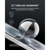 Belkin ScreenForce UltraGlass 2 Pellicola Vetro per iPhone 16, antigraffio, con durezza di 9H, include un supporto di allineamento, senza bolle, pellicola protettiva per iPhone 16, iPhone 15, 14 Pro