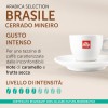 Illy Arabica Selection Brazil Cerrado Mineiro Ground Coffee - 100% Regenerative Agriculture - 1 Jar 250g - 250 g (Confezione da 1) Illy Arabica Selection Brazil Cerrado Mineiro Ground Coffee - 100% Regenerative Agriculture - 1 Jar 250g - 250 g (Confezione da 1)
