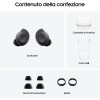 Samsung Galaxy Buds FE Cuffie Bluetooth True Wireless, Cancellazione attiva dei rumori (ANC), Fit Ergonomico, 3 Microfoni, Controlli touch, Bassi profondi, Graphite 2023 [Versione Italiana] - Graphite