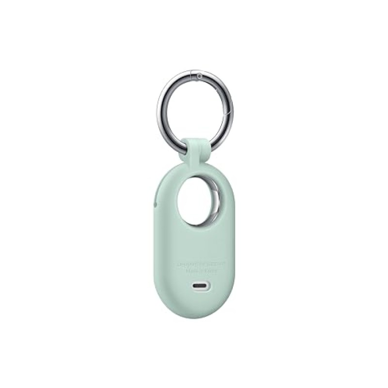 SAMSUNG Galaxy SmartTag2 Silicone Case, GPS Tracker Holder, Tracking Device Protective Cover with Key Ring, Soft Touch, EF-PT560CMEGUS, Mint SAMSUNG Galaxy SmartTag2 Silicone Case, GPS Tracker Holder, Tracking Device Protective Cover with Key Ring, Soft Touch, EF-PT560CMEGUS, Mint