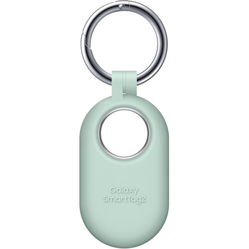 SAMSUNG Galaxy SmartTag2 Silicone Case, GPS Tracker Holder, Tracking Device Protective Cover with Key Ring, Soft Touch, EF-PT560CMEGUS, Mint SAMSUNG Galaxy SmartTag2 Silicone Case, GPS Tracker Holder, Tracking Device Protective Cover with Key Ring, Soft Touch, EF-PT560CMEGUS, Mint