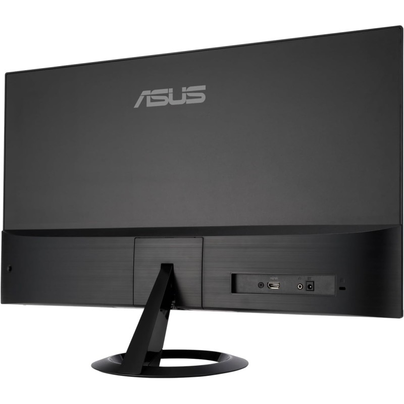 ASUS VZ27EHF Monitor Gaming Eye Care da 27” pollici, Full HD (1920x1080), IPS, Frameless, 100 Hz, Adaptative-Sync, Tempo di Risposta 1 ms, HDMI, Filtro Luci Blu, Antisfarfallio, Nero