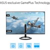 ASUS VZ27EHF Monitor Gaming Eye Care da 27” pollici, Full HD (1920x1080), IPS, Frameless, 100 Hz, Adaptative-Sync, Tempo di Risposta 1 ms, HDMI, Filtro Luci Blu, Antisfarfallio, Nero
