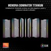 CORSAIR DOMINATOR TITANIUM RGB DDR5 32GB (2x16GB) DDR5 6000MHz CL30 AMD EXPO Intel XMP iCUE Memoria Compatibile per Computer - Grigio (CMP32GX5M2B6000Z30) - 32GB (2x16GB) CORSAIR DOMINATOR TITANIUM RGB DDR5 32GB (2x16GB) DDR5 6000MHz CL30 AMD EXPO Intel XMP iCUE Memoria Compatibile per Computer - Grigio (CMP32GX5M2B6000Z30) - 32GB (2x16GB)