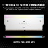 CORSAIR DOMINATOR TITANIUM RGB DDR5 RAM 48GB (2x24GB) DDR5 7200MHz CL36 Intel XMP iCUE Memoria Compatibile Per Computer - Bianco (CMP48GX5M2X7200C36W) - 48GB (2x24GB) Bianco CORSAIR DOMINATOR TITANIUM RGB DDR5 RAM 48GB (2x24GB) DDR5 7200MHz CL36 Intel XMP iCUE Memoria Compatibile Per Computer - Bianco (CMP48GX5M2X7200C36W) - 48GB (2x24GB) Bianco