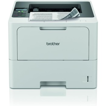 Brother HLL6210W Stampante Laser Monocromatica,50 ppm,Stampa Fronte/Retro Automatica,Connettività cablata e WiFi,Display LCD 1 linea,Cassetto carta da 520 fogli,Inbox Toner fino a circa 6000 pagine