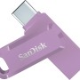 SanDisk Ultra Dual Drive Go 64GB Unità Flash (con Connettori USB reversibili di Tipo C e Tipo A, per Smartphone, Tablet, Mac e Computer, Fino a 300 MB/s, Chiavetta USB Type-C )Lavender - 64 GB Go Lavender