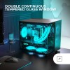 Mars Gaming MC-NOVAM, Case Compatto Custom MicroATX, Vetro Temperato Continuo Doppia Finestra, Telaio Modulare Doppia Camera, Griglia Frontale, Supporto Raffreddamento Liquido, Connettore USB-C, Nero Mars Gaming MC-NOVAM, Case Compatto Custom MicroATX, Vetro Temperato Continuo Doppia Finestra, Telaio Modulare Doppia Camera, Griglia Frontale, Supporto Raffreddamento Liquido, Connettore USB-C, Nero