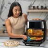 Avilia Forno Multifunzione Friggitrice ad Aria XXL 14Litri - 50 pezzi di carta da forno in omaggio, Air Fryer Risparmio Energetico, Senza Olio con 10 Funzioni su LED Display,1700W