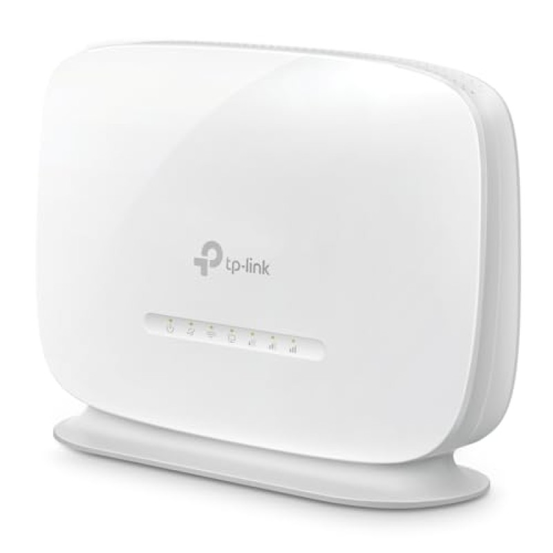 TP-Link TL-MR105 Cat4 Router 4G LTE Wireless N300Mbps, Router WiFi con Sim, Porta LAN/WAN, Modem 4G Sim, Senza Configurazione, Antenne Interne, Porte Antenna Esterna, Collega Fino a 32 Dispositivi TP-Link TL-MR105 Cat4 Router 4G LTE Wireless N300Mbps, Router WiFi con Sim, Porta LAN/WAN, Modem 4G Sim, Senza Configurazione, Antenne Interne, Porte Antenna Esterna, Collega Fino a 32 Dispositivi