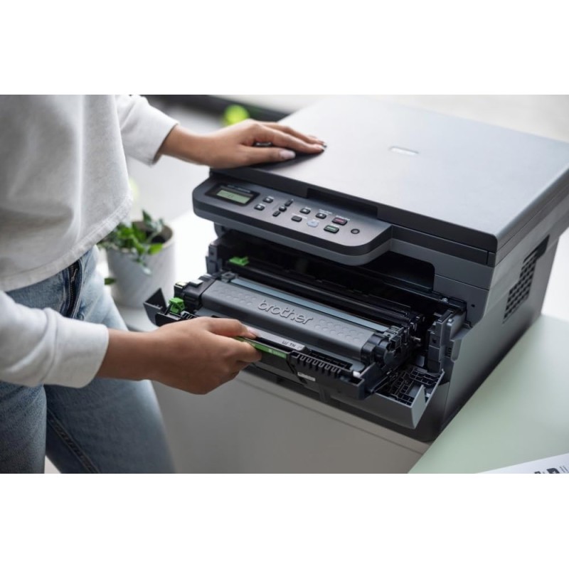 Brother DCPL2620DW Multifunzione Laser Monocromatica 3 in 1(Stampa/Copia/Scan), 32 ppm,Stampa Fronte/Retro Auto,Pannello di controllo LCD a 2 righe,USB e WiFi a 5 GHz,Inbox Toner da circa 700 pagine - 32 ppm, WiFi Brother DCPL2620DW Multifunzione Laser Monocromatica 3 in 1(Stampa/Copia/Scan), 32 ppm,Stampa Fronte/Retro Auto,Pannello di controllo LCD a 2 righe,USB e WiFi a 5 GHz,Inbox Toner da circa 700 pagine - 32 ppm, WiFi