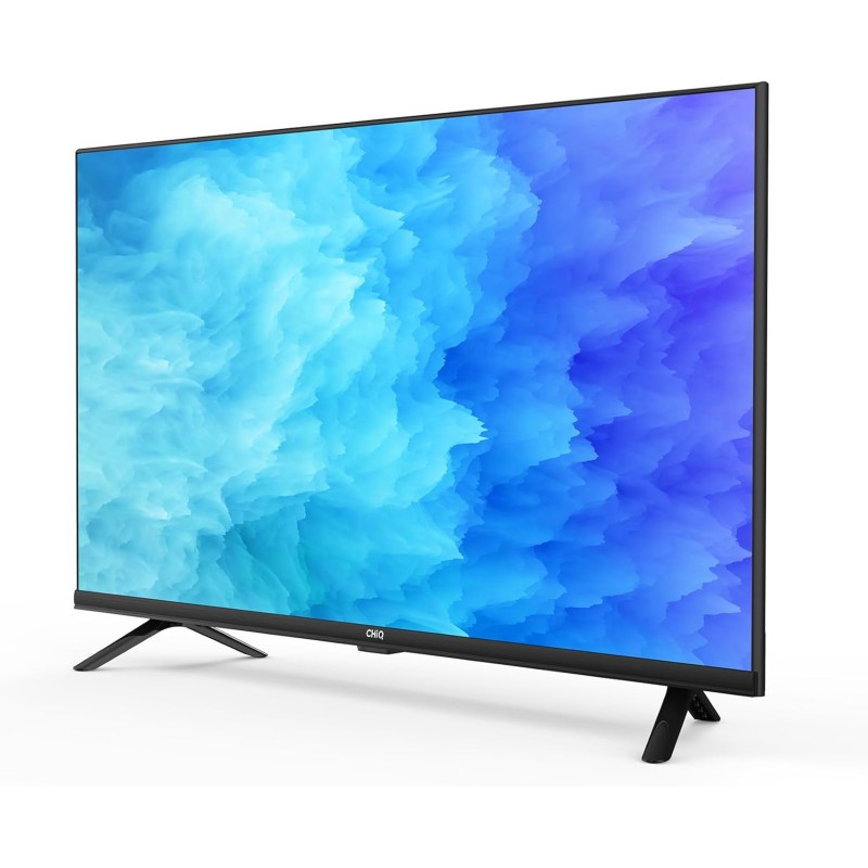 CHiQ TV L40G7V da 40 pollici, Google TV, FHD, Design senza cornice, Assistente Google, Google Play, Chromecast integrato, Triplo sintonizzatore (DVB-T2/S2/C), 5G Wi-Fi, Bluetooth, HDMI ARC, USB2.0 - 40”