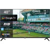 CHiQ TV L40G7V da 40 pollici, Google TV, FHD, Design senza cornice, Assistente Google, Google Play, Chromecast integrato, Triplo sintonizzatore (DVB-T2/S2/C), 5G Wi-Fi, Bluetooth, HDMI ARC, USB2.0 - 40”