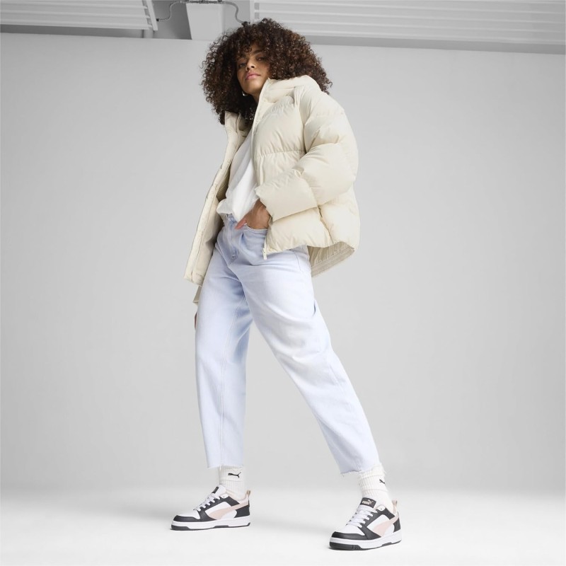 PUMA Rebound V6 Low SneakerUnisex - Adulto - 48.5 EU Strong Gray Mauve Mist Puma White PUMA Rebound V6 Low SneakerUnisex - Adulto - 48.5 EU Strong Gray Mauve Mist Puma White