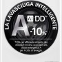 LG AI DD D4R3009NSWB Lavasciuga 9 / 6kg Serie R3 Classe A-10%/D, Lavatrice e Asciugatrice Insieme, 1400 giri, Lavaggio a Vapore, Eco Hybrid, Allergy Care, Motore Inverter Direct Drive, Bianca