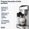 De'Longhi Magnifica Plus ECAM322.70.SB, Macchina Automatica per Caffè in Chicchi, Sistema Montalatte Automatico LatteCrema, 18 Bevande, Display a Colori - 18 bevande De'Longhi Magnifica Plus ECAM322.70.SB, Macchina Automatica per Caffè in Chicchi, Sistema Montalatte Automatico LatteCrema, 18 Bevande, Display a Colori - 18 bevande