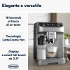 De'Longhi Magnifica Plus ECAM322.70.SB, Macchina Automatica per Caffè in Chicchi, Sistema Montalatte Automatico LatteCrema, 18 Bevande, Display a Colori - 18 bevande De'Longhi Magnifica Plus ECAM322.70.SB, Macchina Automatica per Caffè in Chicchi, Sistema Montalatte Automatico LatteCrema, 18 Bevande, Display a Colori - 18 bevande