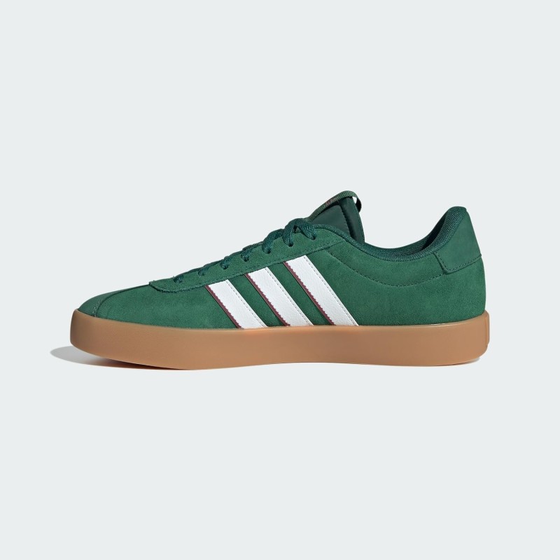 Adidas VL Court 3.0 Shoes SneakerUomo - 37 1/3 EU Dark Green Cloud White Burgundy Adidas VL Court 3.0 Shoes SneakerUomo - 37 1/3 EU Dark Green Cloud White Burgundy