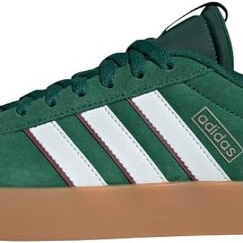 Adidas VL Court 3.0 Shoes SneakerUomo - 37 1/3 EU Dark Green Cloud White Burgundy