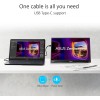 ASUS ZenScreen MB16AHV Monitor Portatile da 16” pollici (15,6), Full HD (1920 x 1080), IPS, HDMI, USB Type-C, Filtro Luci Blu, Superficie Antiriflesso, Trattamento Antibatterico, Nero ASUS ZenScreen MB16AHV Monitor Portatile da 16” pollici (15,6), Full HD (1920 x 1080), IPS, HDMI, USB Type-C, Filtro Luci Blu, Superficie Antiriflesso, Trattamento Antibatterico, Nero