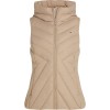 Tommy Hilfiger Donna Gilet Chevron Vest Gilet Imbottito con Cappuccio - 3XL Beige (Beige) Tommy Hilfiger Donna Gilet Chevron Vest Gilet Imbottito con Cappuccio - 3XL Beige (Beige)
