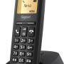 Gigaset PURE 120 - Telefono cordless - Protezione dalle chiamate indesiderate, Nero Antracite [Compatibile in IT, DE, FR, NL, BE, CHE, AUT] - Singolo
