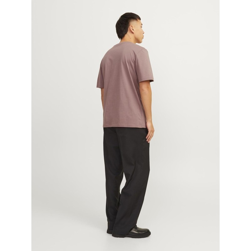 JACK & JONES Jjeorganic Basic Tee SS O-Neck Noos T-Shirt Uomo - S Twilight Mauve JACK & JONES Jjeorganic Basic Tee SS O-Neck Noos T-Shirt Uomo - S Twilight Mauve