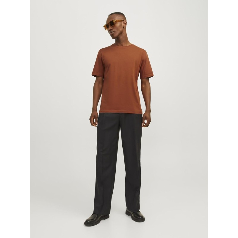 JACK & JONES Jjeorganic Basic Tee SS O-Neck Noos T-Shirt Uomo - S Mocha Bisque JACK & JONES Jjeorganic Basic Tee SS O-Neck Noos T-Shirt Uomo - S Mocha Bisque