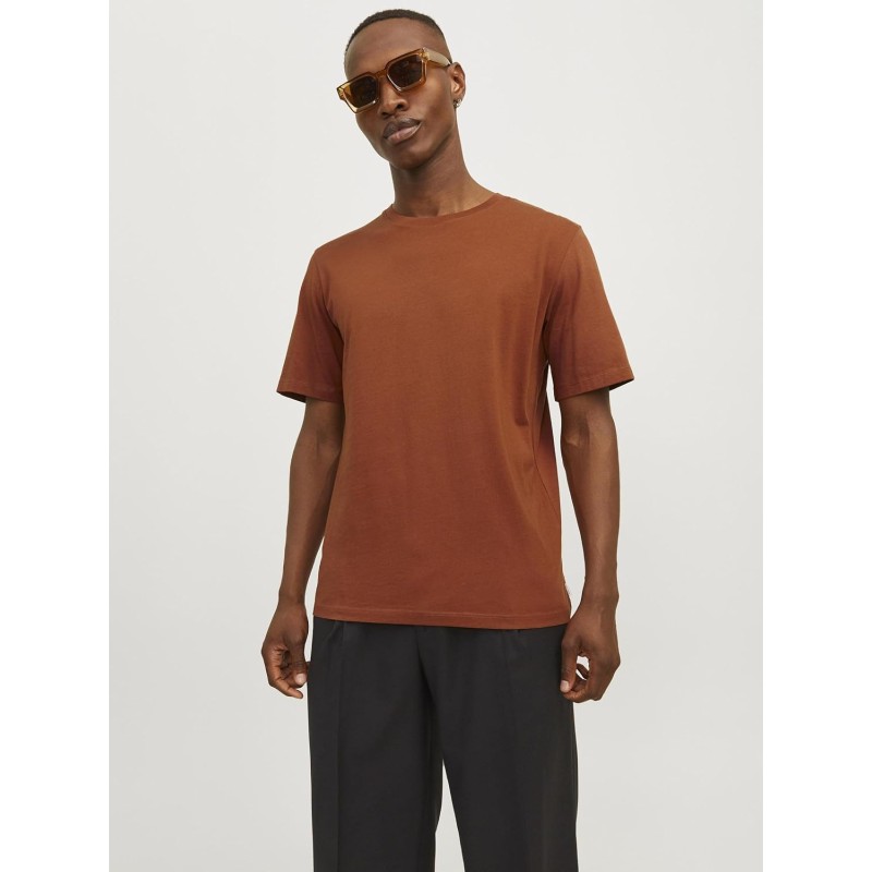 JACK & JONES Jjeorganic Basic Tee SS O-Neck Noos T-Shirt Uomo - S Mocha Bisque JACK & JONES Jjeorganic Basic Tee SS O-Neck Noos T-Shirt Uomo - S Mocha Bisque