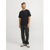 JACK & JONES Jjecorp Logo Tee SS O-Neck Noos T-Shirt Uomo - L Black/Detail: Small Print/Black JACK & JONES Jjecorp Logo Tee SS O-Neck Noos T-Shirt Uomo - L Black/Detail: Small Print/Black