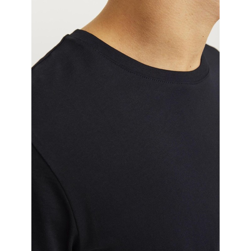 JACK & JONES Jjecorp Logo Tee SS O-Neck Noos T-Shirt Uomo - L Black/Detail: Small Print/Black JACK & JONES Jjecorp Logo Tee SS O-Neck Noos T-Shirt Uomo - L Black/Detail: Small Print/Black