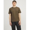 JACK & JONES Jjeorganic Basic Tee SS O-Neck Noos T-Shirt Uomo - XXL Canteen
