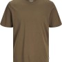 JACK & JONES Jjeorganic Basic Tee SS O-Neck Noos T-Shirt Uomo - XXL Canteen