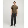 JACK & JONES Jjeorganic Basic Tee SS O-Neck Noos T-Shirt Uomo - M Canteen JACK & JONES Jjeorganic Basic Tee SS O-Neck Noos T-Shirt Uomo - M Canteen