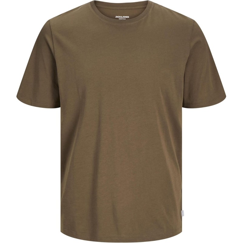 JACK & JONES Jjeorganic Basic Tee SS O-Neck Noos T-Shirt Uomo - M Canteen JACK & JONES Jjeorganic Basic Tee SS O-Neck Noos T-Shirt Uomo - M Canteen