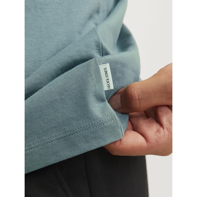 JACK & JONES Jjeorganic Basic Tee SS O-Neck Noos T-Shirt Uomo - M Goblin Blue JACK & JONES Jjeorganic Basic Tee SS O-Neck Noos T-Shirt Uomo - M Goblin Blue