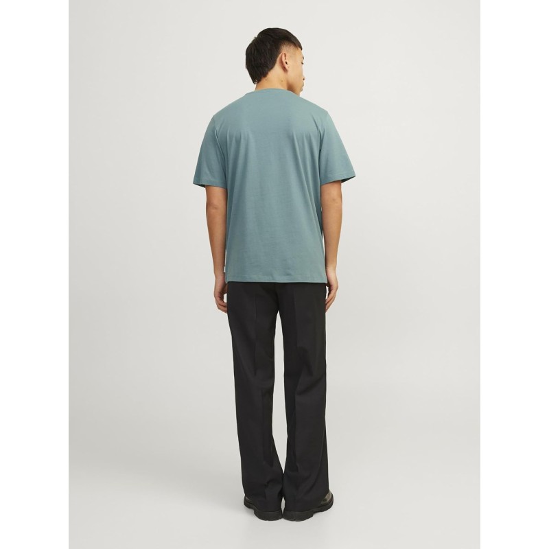 JACK & JONES Jjeorganic Basic Tee SS O-Neck Noos T-Shirt Uomo - XXL Goblin Blue JACK & JONES Jjeorganic Basic Tee SS O-Neck Noos T-Shirt Uomo - XXL Goblin Blue
