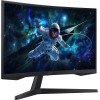 Samsung Monitor Gaming Odyssey G5 (S27CG554), Curvo (1000R), 27", 2560x1440 (WQHD 2K), HDR10, VA, 165 Hz, 1 ms (MPRT), FreeSync, HDMI, Display Port, Ingresso Audio, Flicker Free, Eye Saver Mode - 27''