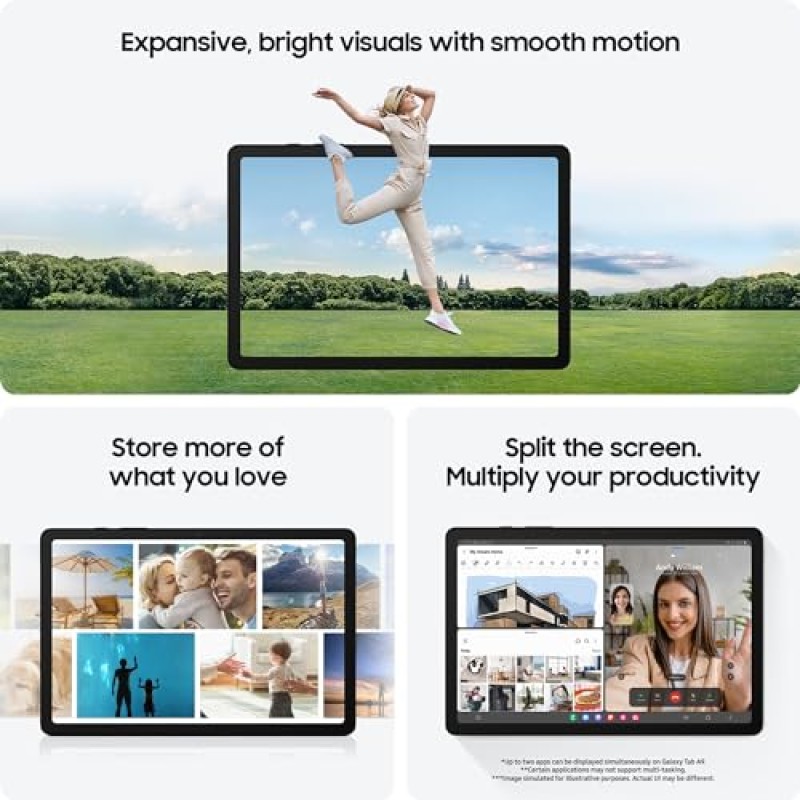 Samsung Galaxy Tab A9, Display 8.7" TFT LCD PLS, Wi-Fi, RAM 4GB, 64GB, 5.100 mAh, MediaTek MT8781, Android 13, Navy, [Versione italiana] 2023 - Navy