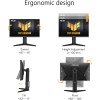 ASUS TUF Gaming VG249QL3A Monitor Gaming da 24” pollici (23.8), Full HD (1920x1080), 180Hz, IPS veloce, ELMB, Tempo di Risposta 1ms (GTG), FreeSync Premium, G-Sync, Variable Overdrive, 99% sRGB, Nero - 24" ASUS TUF Gaming VG249QL3A Monitor Gaming da 24” pollici (23.8), Full HD (1920x1080), 180Hz, IPS veloce, ELMB, Tempo di Risposta 1ms (GTG), FreeSync Premium, G-Sync, Variable Overdrive, 99% sRGB, Nero - 24"