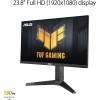 ASUS TUF Gaming VG249QL3A Monitor Gaming da 24” pollici (23.8), Full HD (1920x1080), 180Hz, IPS veloce, ELMB, Tempo di Risposta 1ms (GTG), FreeSync Premium, G-Sync, Variable Overdrive, 99% sRGB, Nero - 24" ASUS TUF Gaming VG249QL3A Monitor Gaming da 24” pollici (23.8), Full HD (1920x1080), 180Hz, IPS veloce, ELMB, Tempo di Risposta 1ms (GTG), FreeSync Premium, G-Sync, Variable Overdrive, 99% sRGB, Nero - 24"