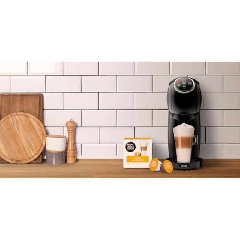 NESCAFÉ DOLCE GUSTO De'Longhi Genio S, Macchina per Caffè Espresso e Altre bevande in capsula, Automatica, Antracite