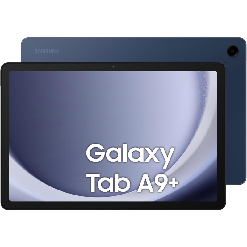 Samsung Galaxy Tab A9+, Display 11.0" TFT LCD PLS, Wi-Fi, RAM 8GB, 128GB, 7.040 mAh, Qualcomm SM6375, Android 13, Navy, [Versione italiana] 2023 - RAM 8 GB / 128 GB