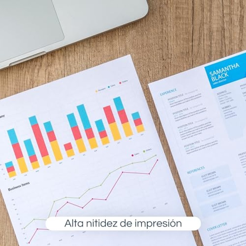 RAYLU PAPER - Fogli A4 80 g, 500 fogli di carta premium multiuso per stampanti laser, inkjet e fotocopiatrici, per ufficio e casa - 500 fogli RAYLU PAPER - Fogli A4 80 g, 500 fogli di carta premium multiuso per stampanti laser, inkjet e fotocopiatrici, per ufficio e casa - 500 fogli