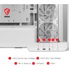 MSI MAG PANO M100R PZ WHITE Case PC Micro-ATX - 3 ventole ARGB da 120mm a lama inversa e 1 ventola ARGB da 120mm con Hub, Supporto GPU, Filtri Antipolvere, USB Type-C (20Gbps) - M100R / Micro-ATX MSI MAG PANO M100R PZ WHITE Case PC Micro-ATX - 3 ventole ARGB da 120mm a lama inversa e 1 ventola ARGB da 120mm con Hub, Supporto GPU, Filtri Antipolvere, USB Type-C (20Gbps) - M100R / Micro-ATX