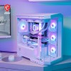 MSI MAG PANO M100R PZ WHITE Case PC Micro-ATX - 3 ventole ARGB da 120mm a lama inversa e 1 ventola ARGB da 120mm con Hub, Supporto GPU, Filtri Antipolvere, USB Type-C (20Gbps) - M100R / Micro-ATX MSI MAG PANO M100R PZ WHITE Case PC Micro-ATX - 3 ventole ARGB da 120mm a lama inversa e 1 ventola ARGB da 120mm con Hub, Supporto GPU, Filtri Antipolvere, USB Type-C (20Gbps) - M100R / Micro-ATX