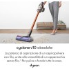 Dyson Cyclone V10 Absolute Aspirapolvere senza filo (nichel/rame)