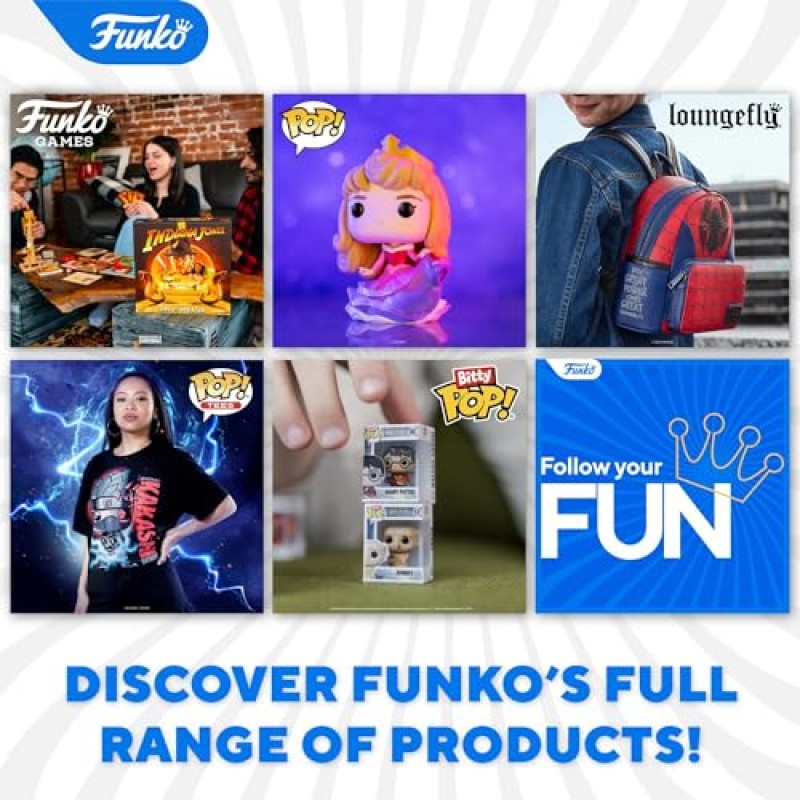 Funko Pop! Sanrio: HK - Kuromi - Hello Kitty - Figura in Vinile da Collezione - Idea Regalo - Merchandising Ufficiale - Giocattoli per Bambini e Adulti - Cartoons Fans - Figura per i Collezionisti - Standard Size Bianco E Nero